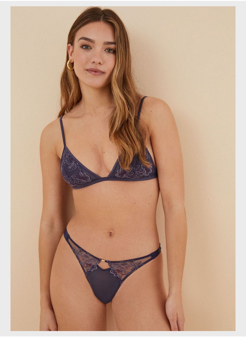 women'secret - Lace Detail Brief - Image 1