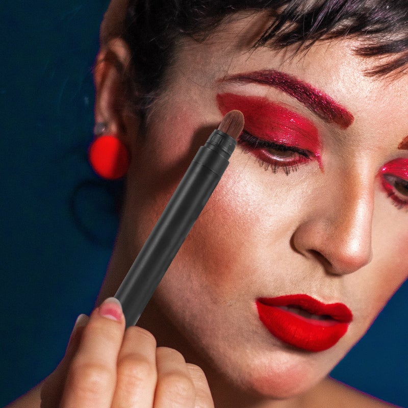 💄 قلم عيون بلونين محمول وقابل لإعادة الاستخدام لمكياج يومي - Image 5