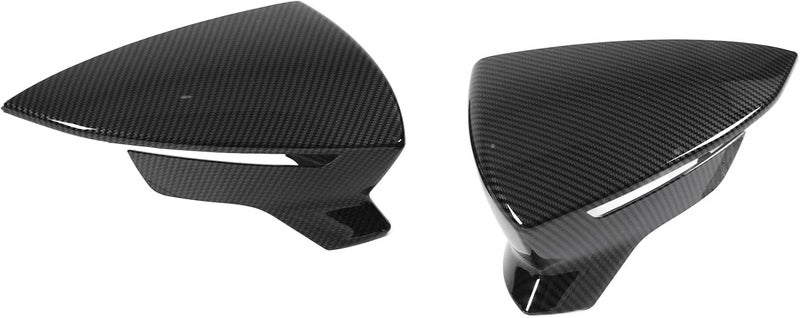 جودة لكل سيناريو غطاء مرآة الرؤية الخلفية بديل أنيق مطلي لسيارة SEAT Mk3 5F ST FR 2013-2019 لعشاق السيارات والسائقين (نمط ألياف الكربون) مواد خام آمنة - Image 5