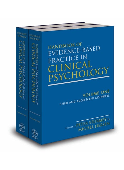 Handbook of Evidence-Based Practice in Clinical Psychology, 2 Volume Set
