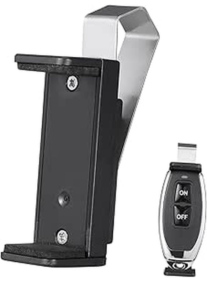 Universal Garage Remote Holder Car Visor Clip Adjustable Black - Image 1