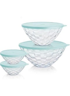 Tupperware Diamond Serving Set 4-Piece Refrigerator Storage Container Hsgl  - Image 5