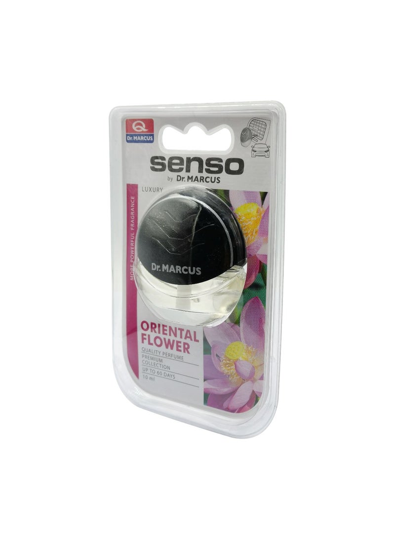 دكتور ماركوس سينسو فاخر معطر هواء للسيارة معطر هواء عالي الجودة يصل إلى 60 يومًا 10 مل عطر زهرة شرقية - Image 4