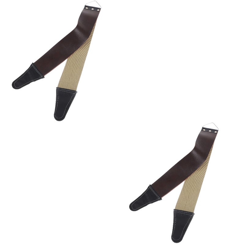2pcs Leather Sharpening Canvas Double Thicken Leather Sharpening Canvas for - Image 2