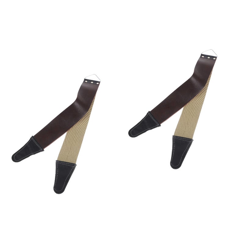 2pcs Leather Sharpening Canvas Double Thicken Leather Sharpening Canvas for - Image 4