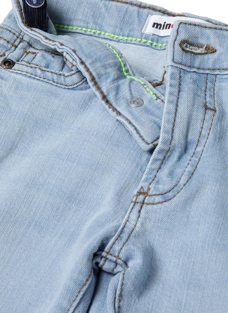 MINOTI Teen Stretch Denim Jeans with Classic Five-Pocket Design - Image 3