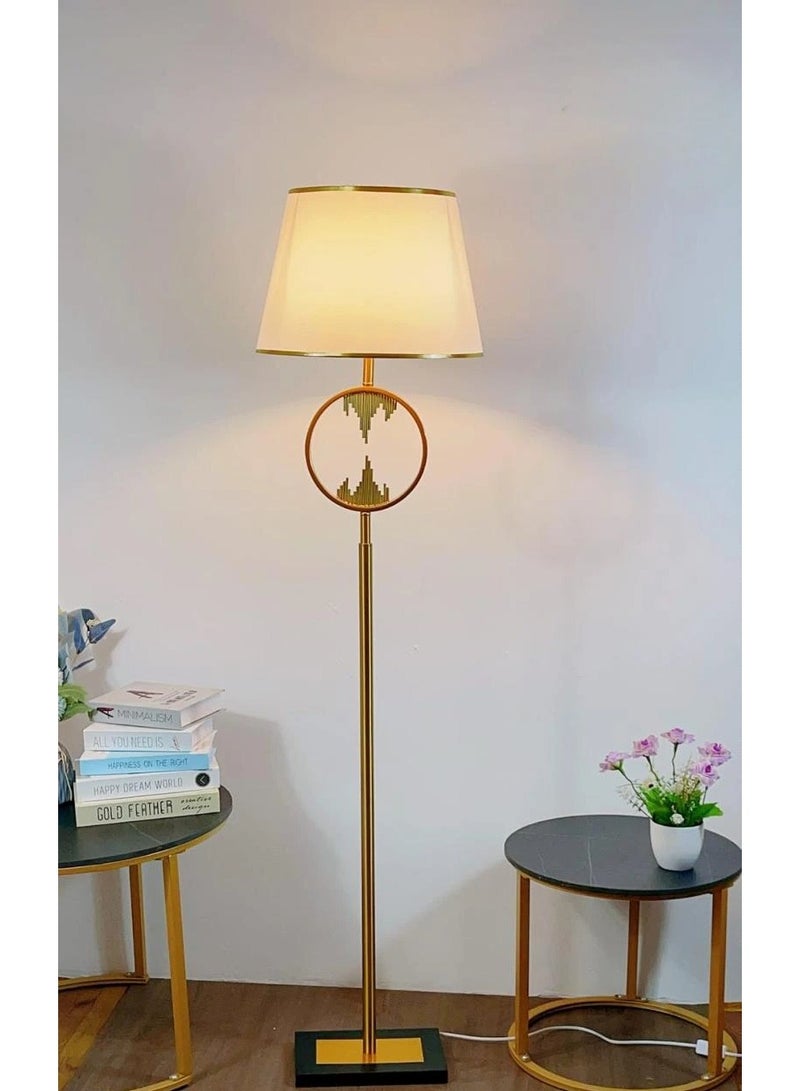 ICTC Floor lamp Golden color 165 cm reliable modern design suitable for home or office