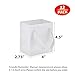 HUAPRINT 12 Pack Extra Small White Gift Bags4x275x45 inch Tiny Mini Paper Bags with Handles Bulk For Party FavorsPresentsBirthday WeddingsBaby ShowersBusinessShopping - Image 4
