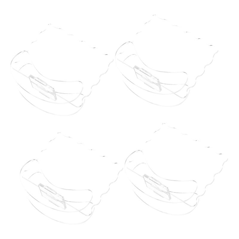 Acrylic Heart Shaped Display Stand Set Of 4 For Cards And Place Cards Table Decor - Image 2