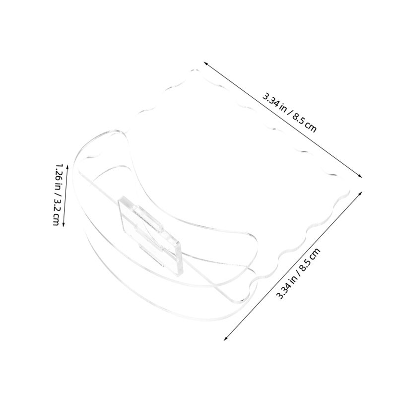 Acrylic Heart Shaped Display Stand Set Of 4 For Cards And Place Cards Table Decor - Image 3