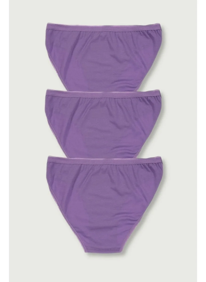 Tutku 3-Pack Cotton Bikini Women's Panties