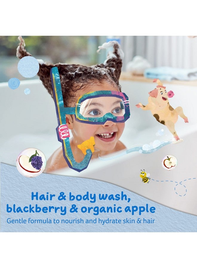 Childs Farm Blackberry & Organic Apple Hair & Body Wash 250ml (PACK OF 4) - Image 2