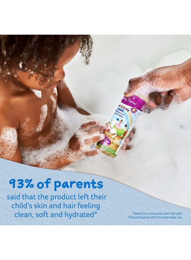 Childs Farm Blackberry & Organic Apple Hair & Body Wash 250ml (PACK OF 4) - Image 3