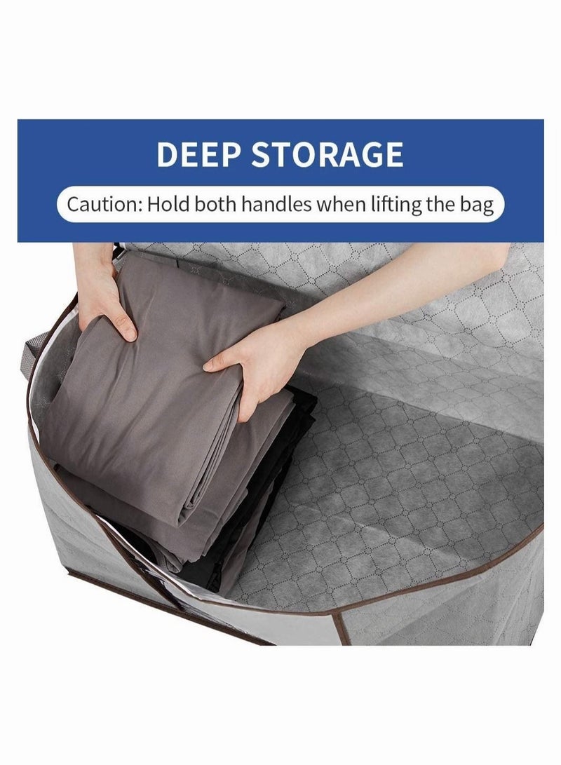 MIXDE 6 PCS Clothes Organizer Storage Bag with Reinforced Handle and Sturdy Zipper  60*40*35CM  - Image 5
