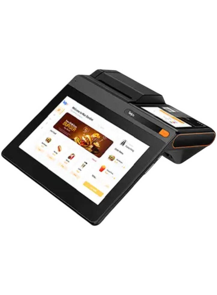 Telpo M10 All In One POS Terminal, 10 Inch Touchscreen, Qualcomm Octa Core 2.0GHz, 4GB RAM, 64GB ROM, 80mm Thermal Printer, Android 13, NFC And Barcode Scanner, GPS - Image 1