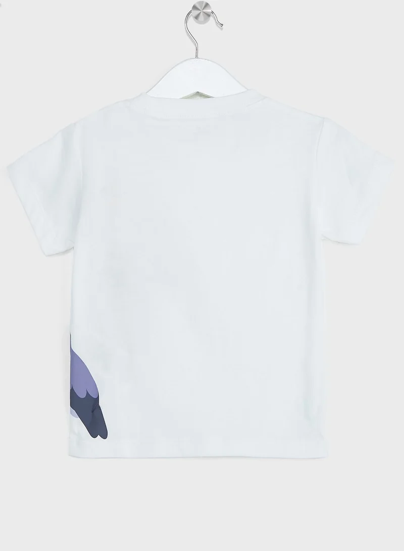 MUJI Kids Shoebill Print T-Shirt