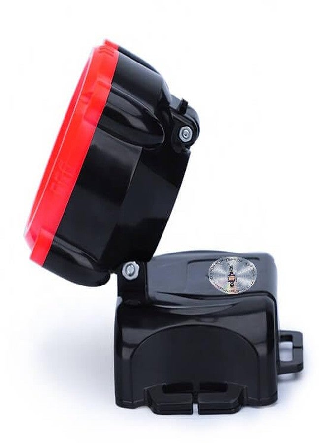 Pick Ur Needs Laser LED Adjustable Head lamp Torch Rechargeable Emergency Torch Light (20Watt) (Black) - Image 3