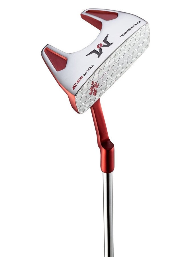 MAZEL Tour GS Men's Golf Putter,Right Handed,Golf Head Cover Included (GS3-Red Grip) - Image 1
