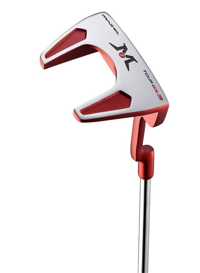MAZEL Tour GS Men's Golf Putter,Right Handed,Golf Head Cover Included (GS3-Red Grip) - Image 4