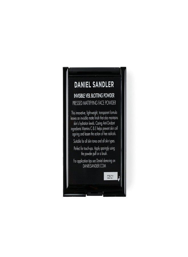 Daniel Sandler INVISIBLE VEIL BLOTTING POWDER - Universal Pressed Powder for Shine Control, Pore Blurring & Setting Makeup - Lightweight, Non-Drying, Suits All Skin Tones - With Vitamins C & E - Image 2