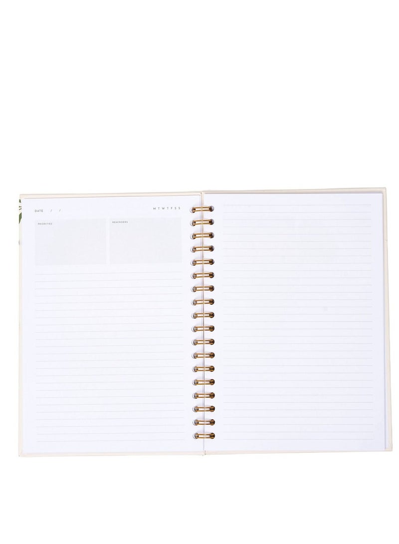 Prickly Pear Printed Spiral Notebook Notes Keeping  - Image 2
