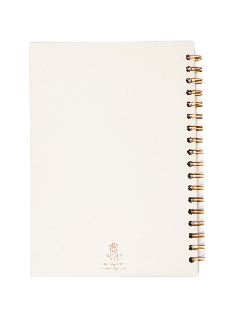 Prickly Pear Printed Spiral Notebook Notes Keeping  - Image 3