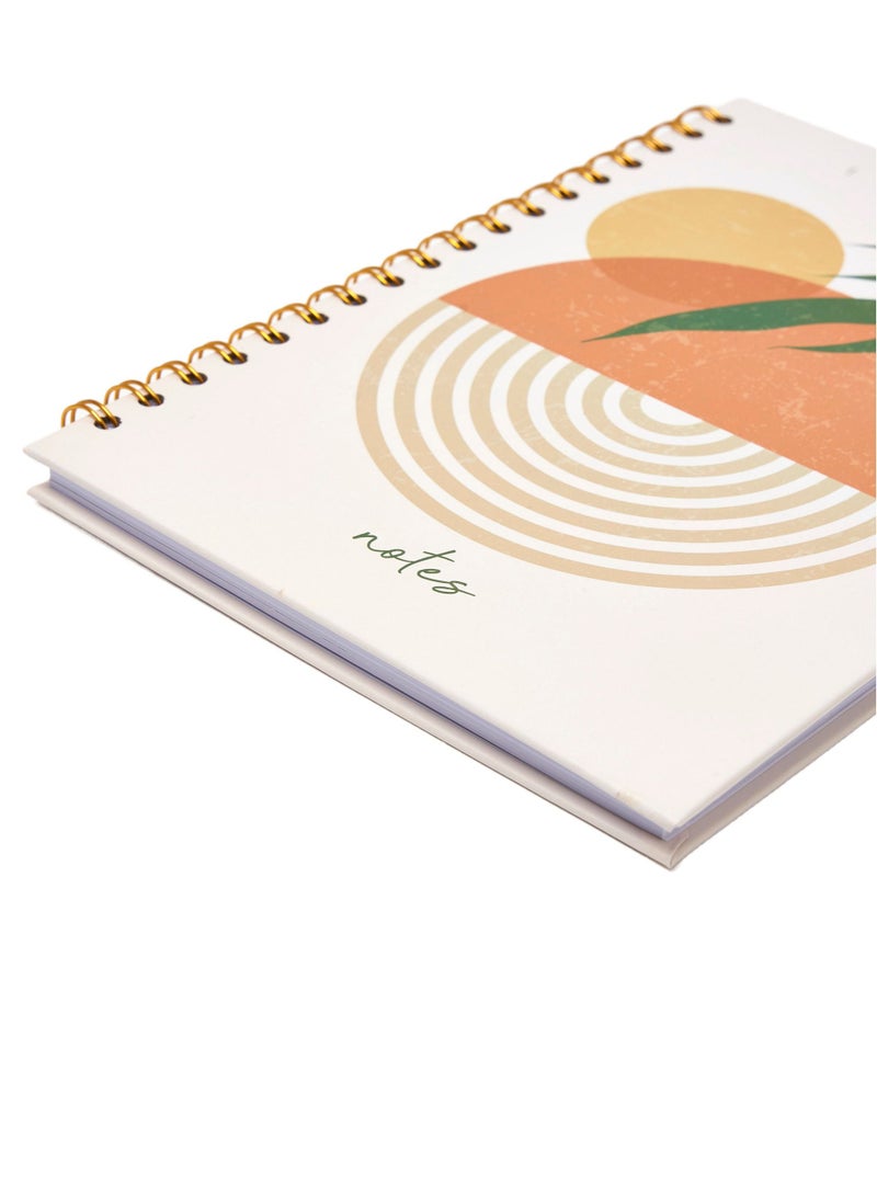 Prickly Pear Printed Spiral Notebook Notes Keeping  - Image 4