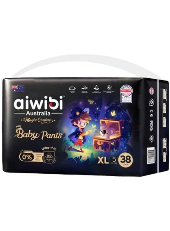aiwibi Magic Comfort Baby Pants, Ultra-Thin Diaper Pants, 360° Comfortable Fit, Soft Pull-Up Pants for Babies - Image 3
