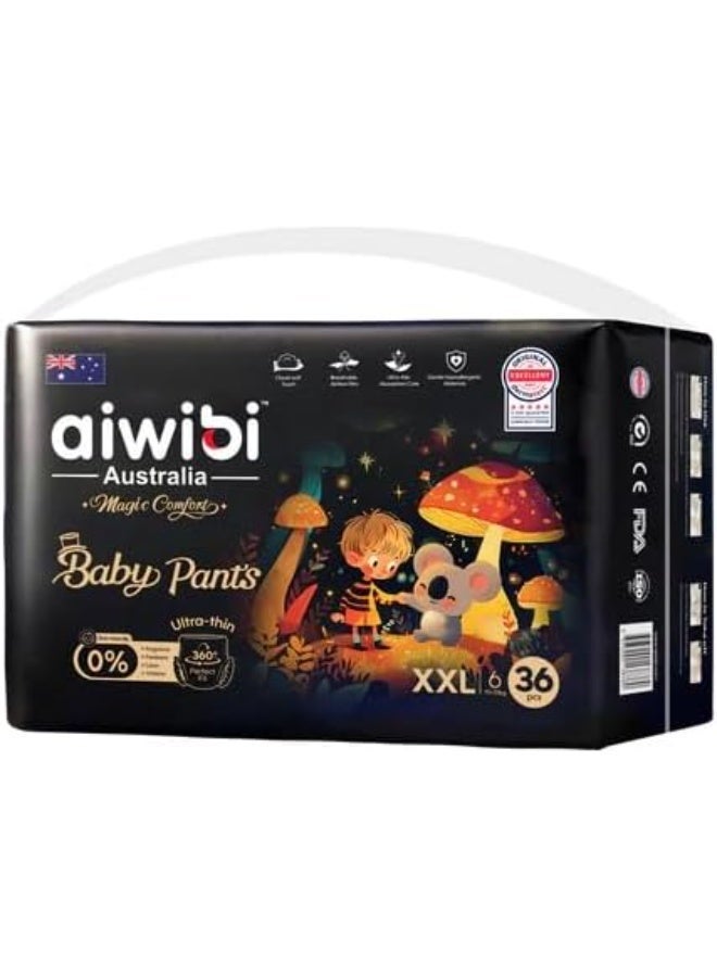 aiwibi Magic Comfort Baby Pants, Ultra-Thin Diaper Pants, 360° Comfortable Fit, Soft Pull-Up Pants for Babies - Image 2
