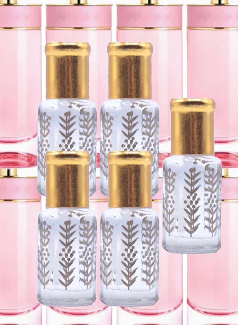 5 Pieces Candy Florale Fragrance Perfume Oil 6 Ml