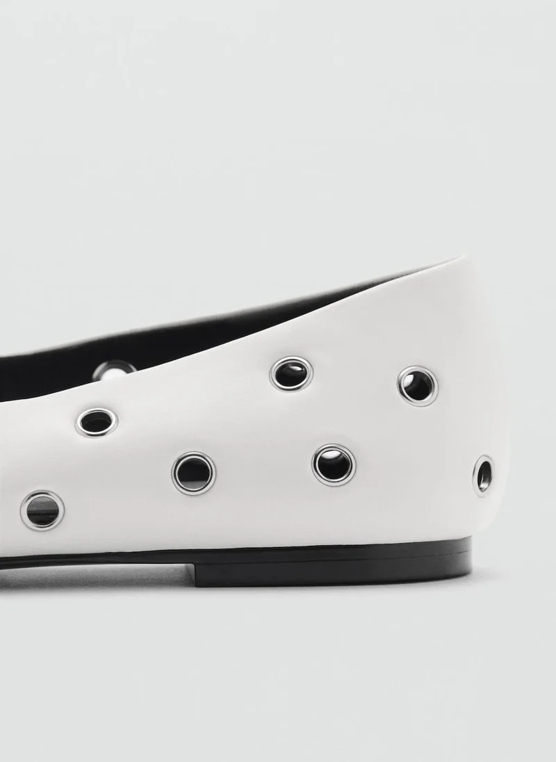 MANGO Die-Cut Ballerinas