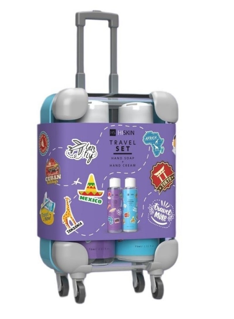 HS HISKIN HAND SOAP&HAND CRM TRAVEL KIT