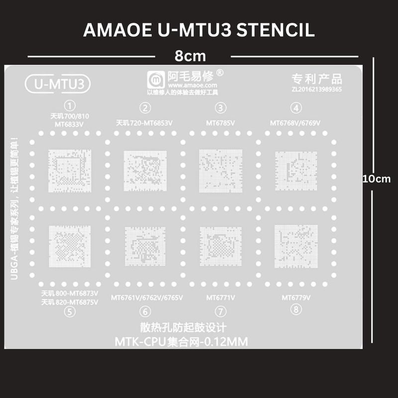 AKT AMAOE UMTU3 Stencil - Image 3