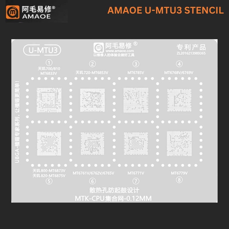 AKT AMAOE UMTU3 Stencil - Image 4
