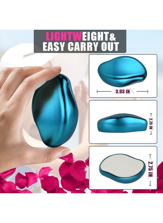 J3G Crystal Hair Eraser, Painless Hair Remover Tools Reusable and Washable, Painless Exfoliation for Arms, Legs, Chest,Back Fast & Easy for Men and Women, Soft Smooth Skin - Image 3