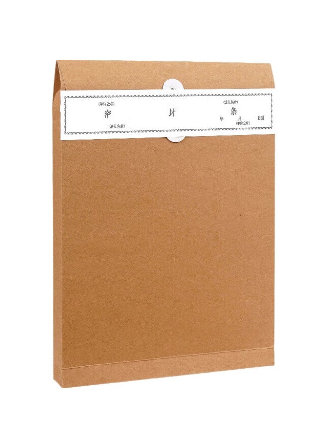 Simaa 100 Self-Adhesive File Sealing Strips 297*50Mm, Bid Document Bag Sealing Strips, Document File Bag Sealing Strips, No Glue Required Sealing Strips 6813 - Image 2