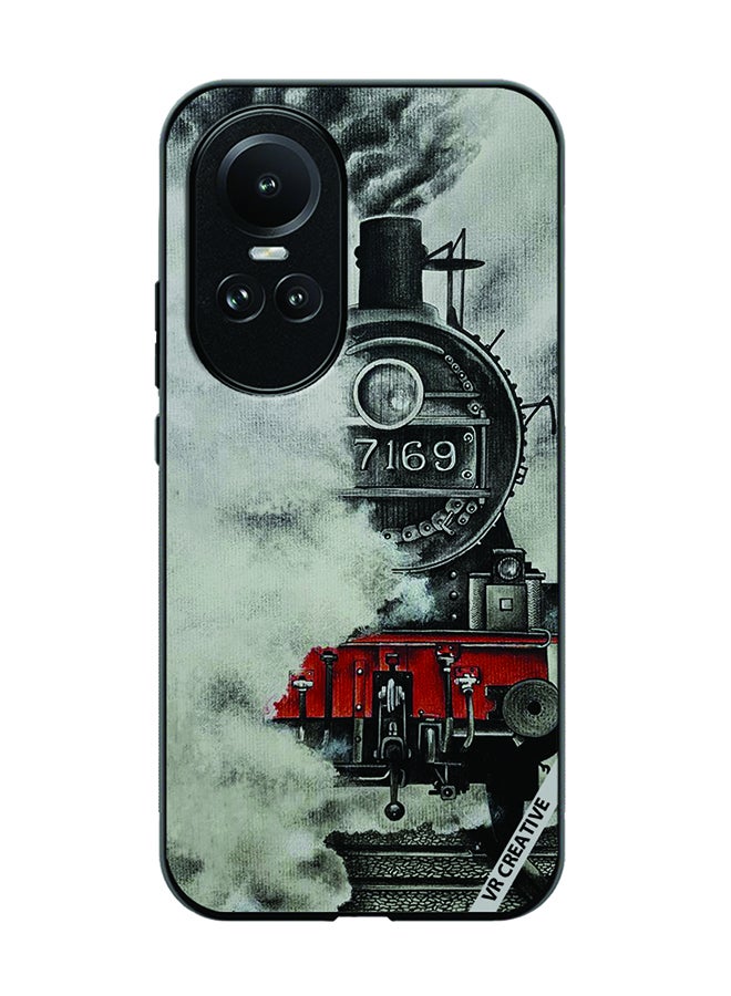 VR CREATIVE Protective Case Cover For Oppo Reno 10 Harry Potter Train Design Multicolour - Image 1