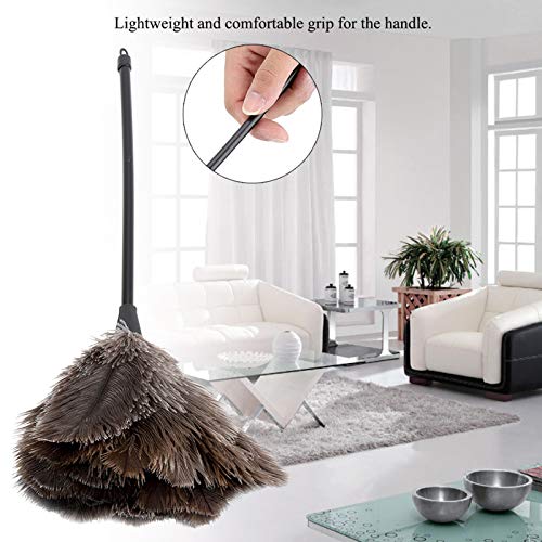 Aramox Duster, Mini Handmade Long Handle Soft Duster for Dusting Household Ornaments, Light Fittings, Fan Blades - Image 2