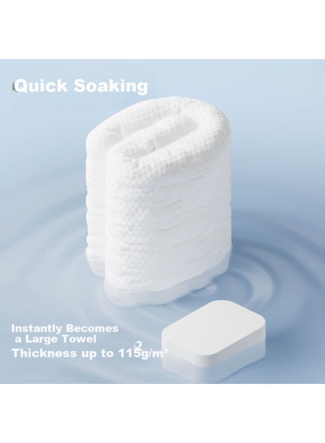 Sanli 7a Antibacterial Compressed Towel Disposable Face Towel Travel Thickened Large Size Hotel Portable 20 Pieces - Image 2