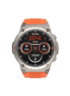HiFuture FutureGo Mix2 AMOLED Display Wireless Calling Smartwatch, Orange  - Image 1
