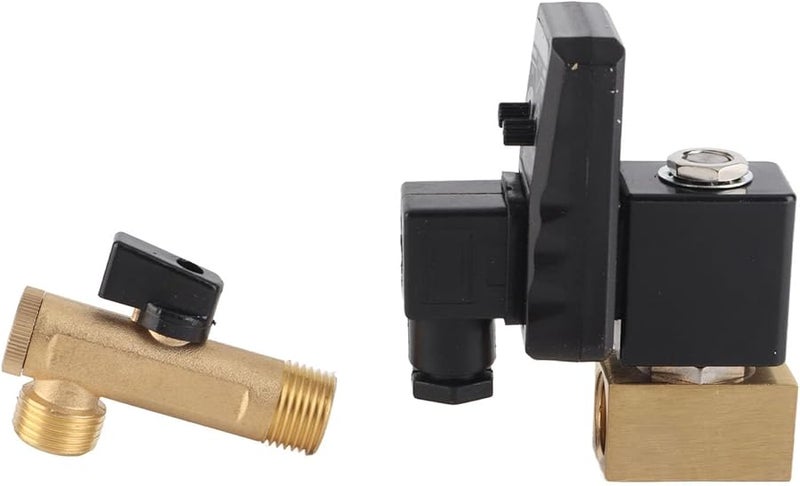 Automatic Drain Valve Timer AC110V Electromagnetic Water Release For Air Compressor Dryer - Image 2