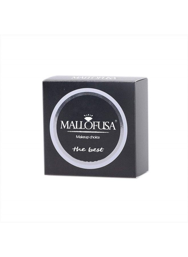 Mallofusa - Translucent Powder Loose Setting Powder Foundation Face Powder Oil Control Makeup Cosmetic Mineral Formula Oil Control W/Puff 0.63 OZ Natural (2#) - Image 1
