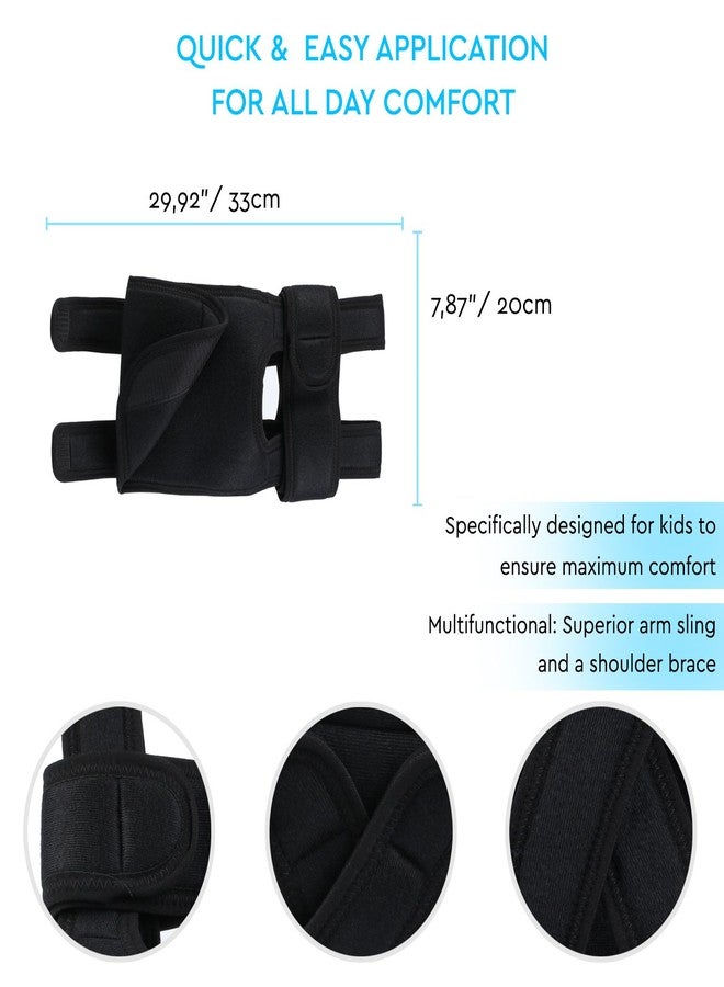 SOLES New Medical Arm Sling Shoulder Immobilizing Velpeau Bandage (Pediatric) - Image 4