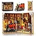 HOGOKIDS Magic Train Station Book Nook Building Set with Light 1300 PCS Booknook Building Toys for Bookshelf Home Decor DIY Miniature House Model Kit Gifts for Adults Boys Girls Age 10 - Image 3