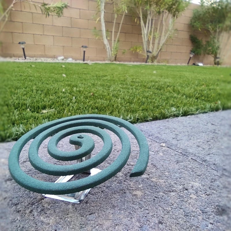 LOV HOME Mosquito Citronella Coils- Outdoor Use- Each Coil Could Last for 5-7hours - 1 Pack Contains 8 coils & 1 Coil Stand - Image 3