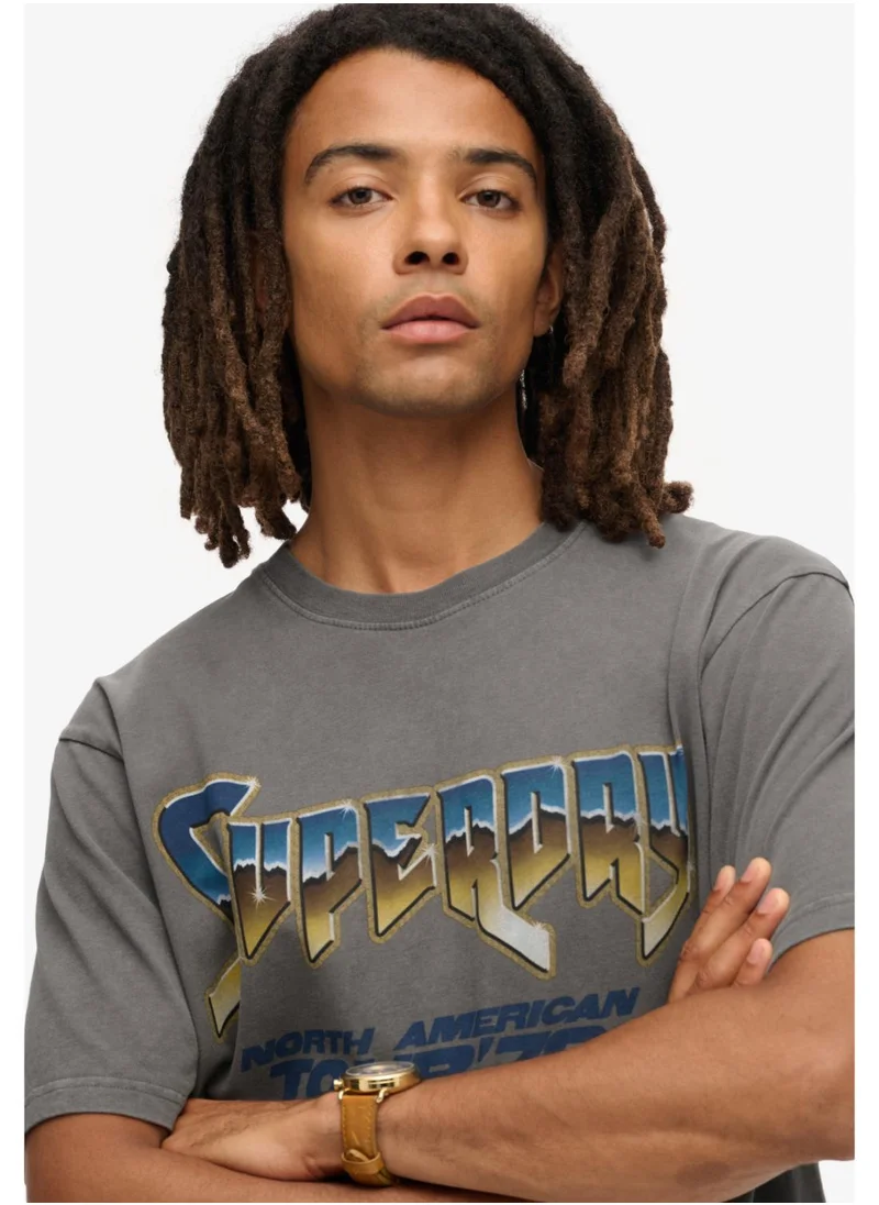 Superdry 70S Rock Graphic Band T Shirt