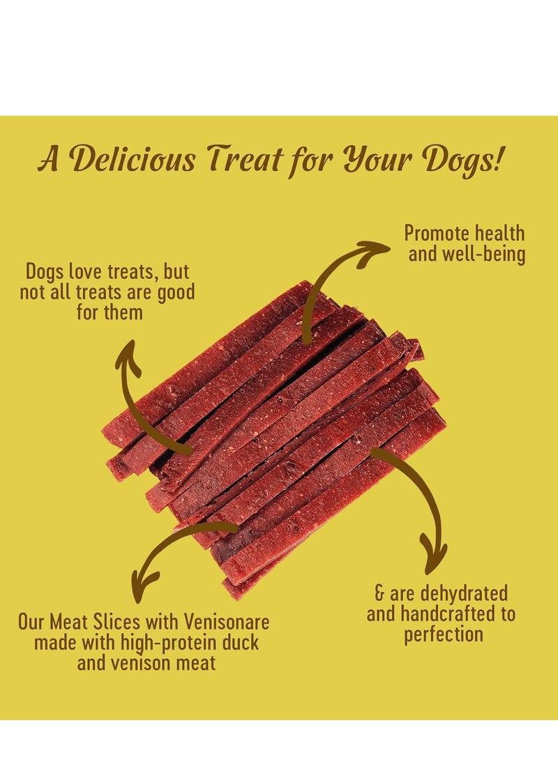 Dog Fest Slices With Venison Treats For Adult Dogs 2X90g  - Image 3