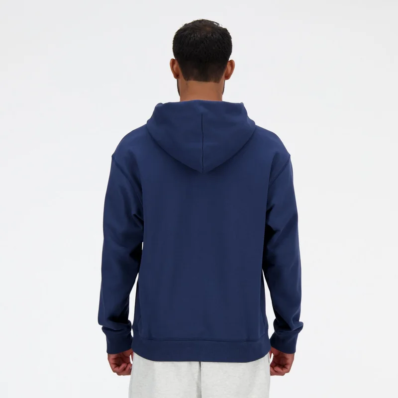 New Balance NB Navy Men's Athletics French Terry Hoodie for Men | Best Price UAE