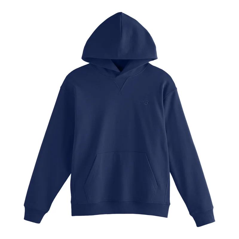 New Balance NB Navy Men's Athletics French Terry Hoodie for Men | Best Price UAE