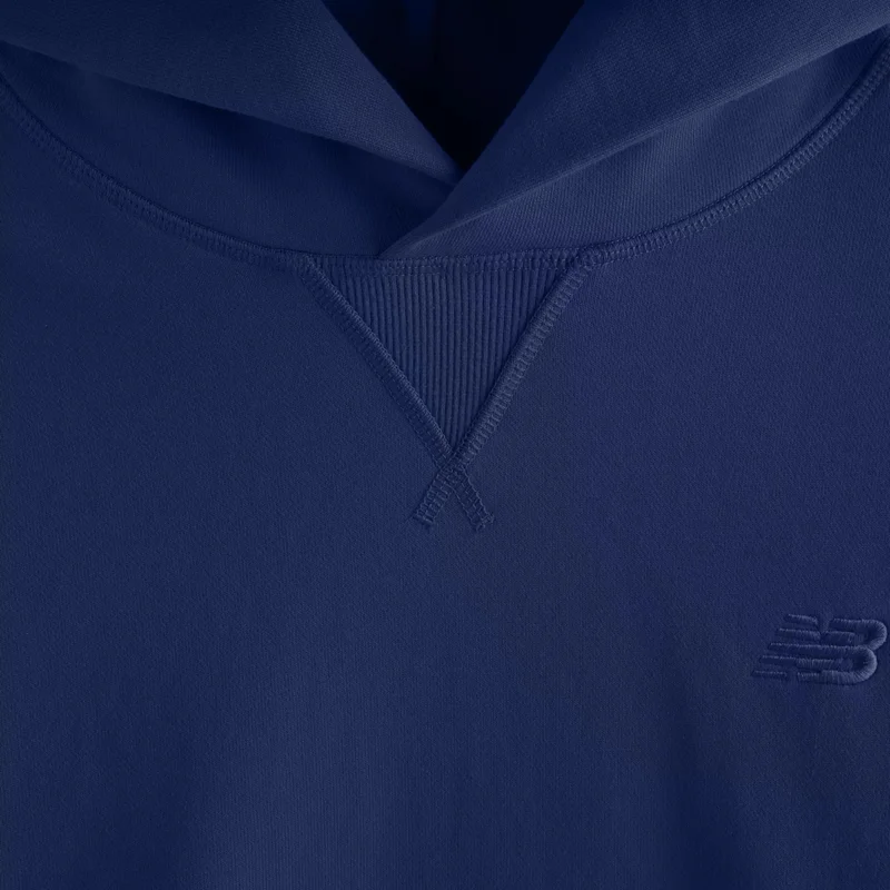 New Balance NB Navy Men's Athletics French Terry Hoodie for Men | Best Price UAE